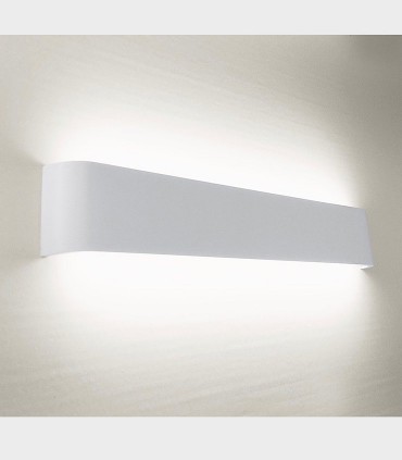 Aplique led luz indirecta TD9 14W 36.5cm blanco