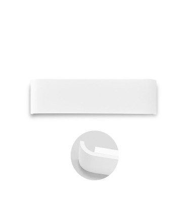 Aplique led luz indirecta TD9 14W 36.5cm blanco