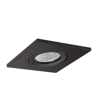 Aro Empotrable de techo CUADRADO GU10  98mm 2