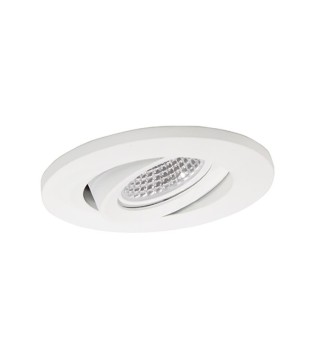 Aro Empotrable Orientable BLANCO redondo GU10 98mm NC1860R - YLD