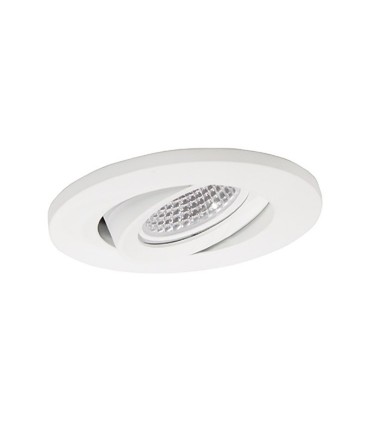 Aro Empotrable Orientable BLANCO redondo GU10 98mm NC1860R - YLD