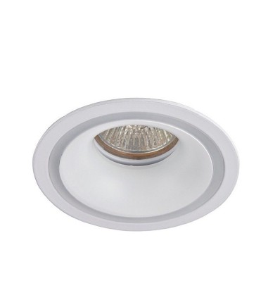 Aro foco empotrable ONEO redondo blanco GU10