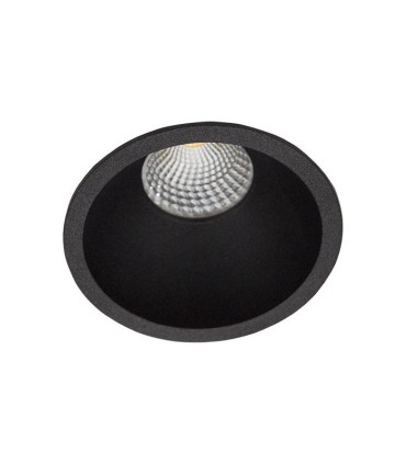 Foco empotrable GU10 de techo NC2152R Negro 90mm - YLD