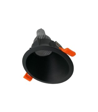Aro Empotrable Asimétrico NC913L Negro GU10