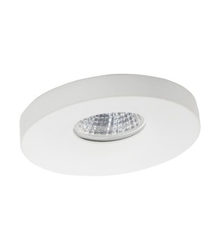Aro Empotrable redondo fijo BLANCO NC1772R GU10 98mm