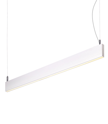Lámpara Suspensión BLANCA Led Lineal Modular DZ20.1200  40W 120cm