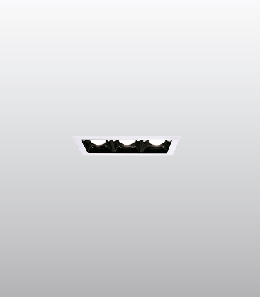 Foco led empotrable cuadrado Cubic3 mini 10.4mm