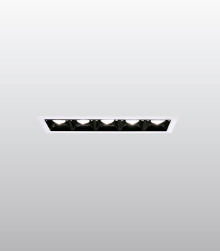 Foco led empotrable rectangular Cubic5 mini 147mm 2
