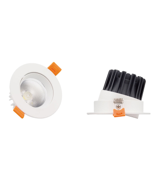 Foco led empotrable redondo blanco 9W, 12W, 15W DL3147