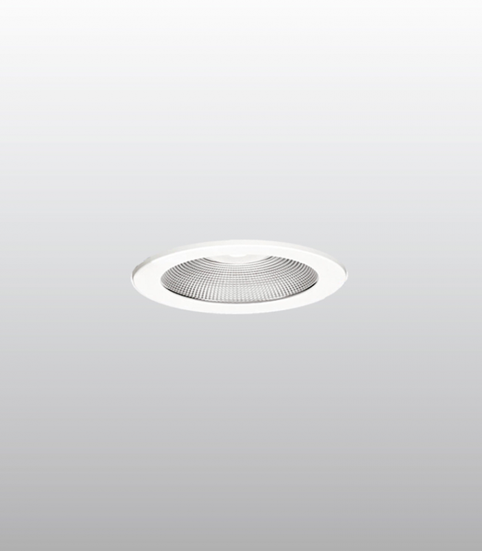 Downlight Led TRIDONIC empotrable redondo blanco 10.2W Ø12mm