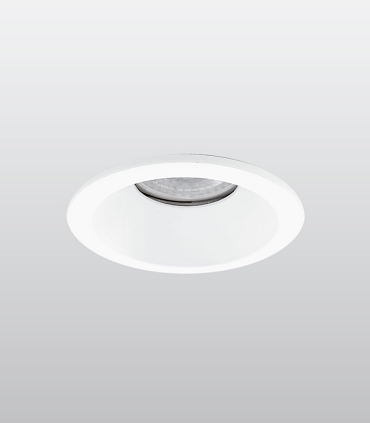 Foco Empotrable IP65 redondo fijo blanco FH121 Ø85mm - Ineslam