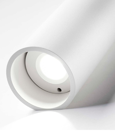 Detalle Aplique Zero W1 blanco Ø70mm - LIGHT POINT