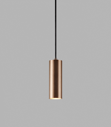 Lámpara Colgante Zero S1 oro rosa Ø70mm - LIGHT POINT