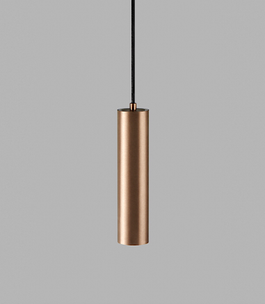 Lámpara Colgante Zero S2 oro rosa Ø70x300mm - LIGHT POINT