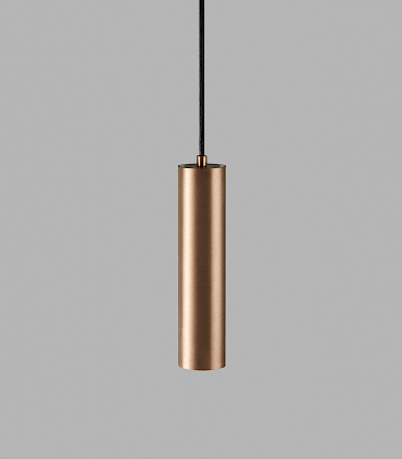 Lámpara Colgante Zero S2 oro rosa Ø70x300mm - LIGHT POINT