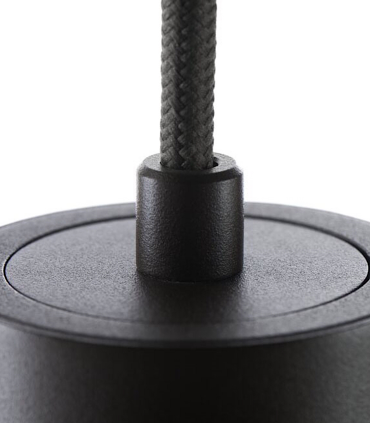 Detalle colgante Zero S2 negro - LIGHT POINT