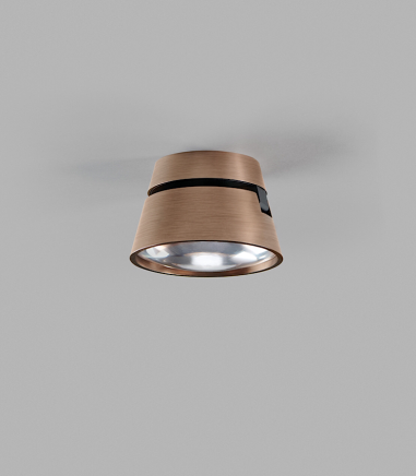 VANTAGE 1 oro rosa Ø100mm - LIGHT POINT