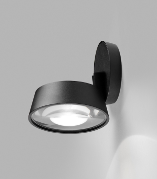 Foco orientable VANTAGE 1+ blanco, negro Ø130mm - LIGHT POINT 2