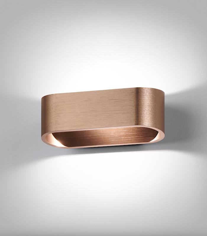 Aplique AURA W pequeño oro rosa  - LIGHT POINT