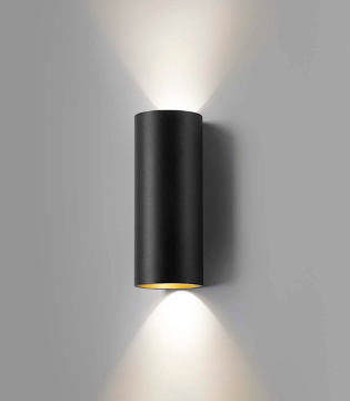 Aplique Zero W2 negro Ø80mm - LIGHT POINT 2