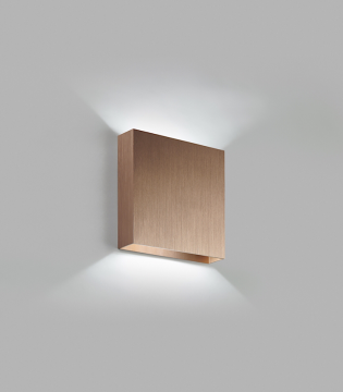 Aplique Compact  Up/Down oro rosa pequeño W1 - LIGHT POINT