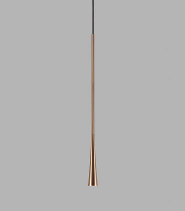 Lámpara Colgante LED Drop S2 oro rosa 90cm - LIGHT POINT