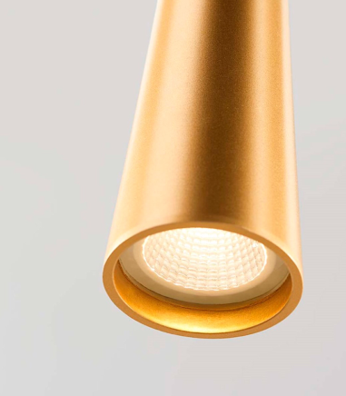 Detalle Colgante Drop oro LIGHT POINT