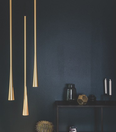 Conjunto Colgantes Drop oro LIGHT POINT