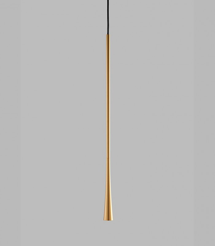 Colgante Drop S2 negro,  90cm - LIGHT POINT