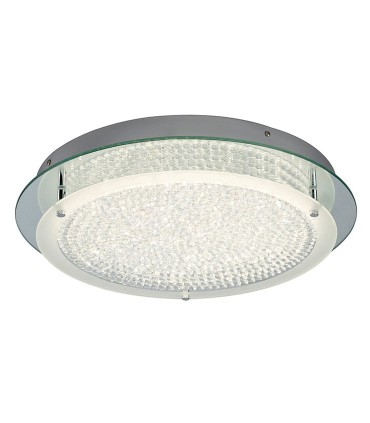 Plafón Crystal Led circular 21W grande 5092