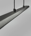 Detalle Colgante Slim S2 negro 150cm - LIGHT POINT