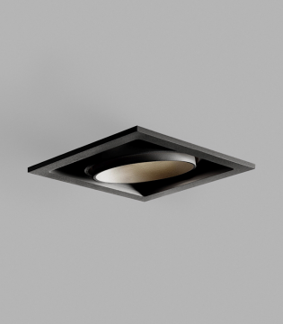 Foco Empotrable Ghost 1+ Led 1L 10W negro - LIGHT POINT 2