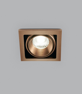 Foco Empotrable Ghost 1+ Led 1L 10W 134mm oro rosa - LIGHT POINT 2