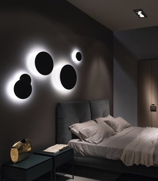 Apliques de diseño SOHO  negros - LIGHT POINT 2