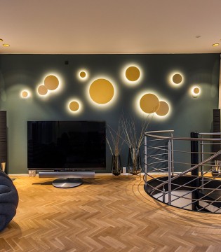 Apliques de diseño SOHO oro - LIGHT POINT