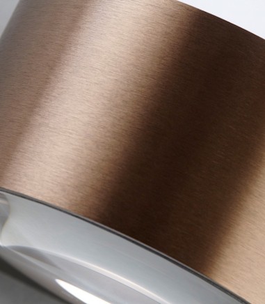 Detalle Aplique de diseño ORBIT oro rosa - LIGHT POINT