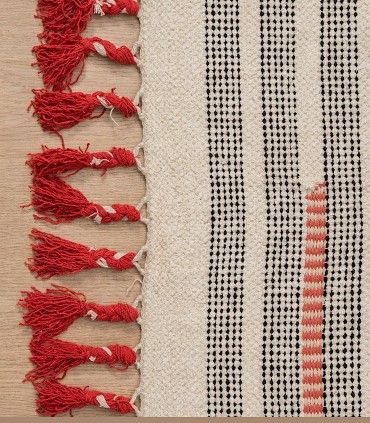 Alfombra de chenilla algodón FARA