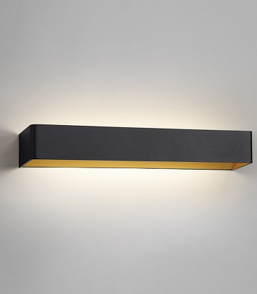 Aplique de diseño MOOD 3 negro-oro LED - LIGHT POINT