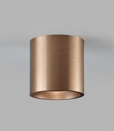Foco superficie SOLO ROUND 2 oro rosa - LIGHT POINT
