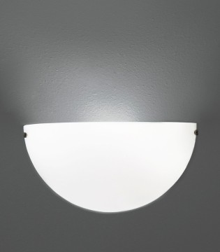 Aplique de pared Dina de media luna para bombilla E27 - ACB 2