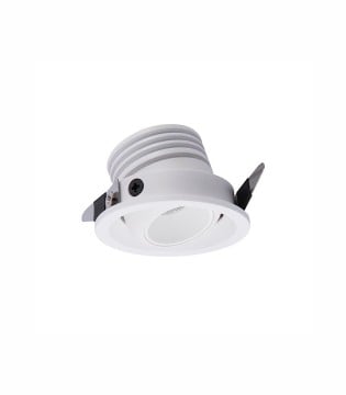 Foco Empotrable NEPTUNO LED 3W Blanco Basculante - Mantra
