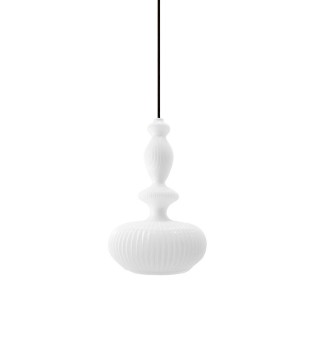 Lámpara Colgante MD4293  Ineslam cristal blanco o transparente Ø19cm E27 2