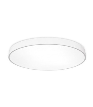 Plafón de techo circular blanco LED 102W Ø78cm 6700lm 3000K