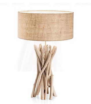 Lámpara de mesa DRIFTWOOD TL1 de Ideal Lux 2