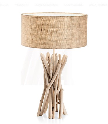 Lámpara de mesa DRIFTWOOD TL1 de Ideal Lux