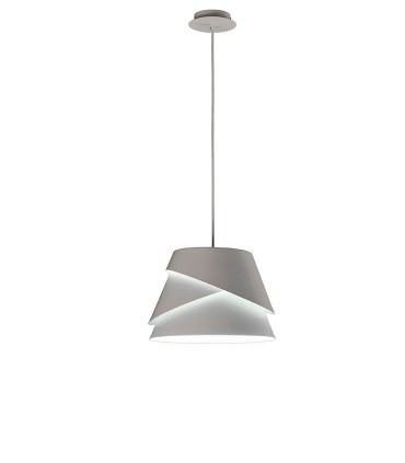 Colgante de techo ALBORÁN Blanco 33cm 5862 Mantra