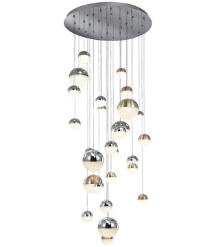 Lampara SPHERE Ø80 27 luces 793960 - Schuller