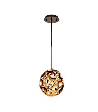 Lámpara 1 luz NARISA 18cm oro rosa - Schuller