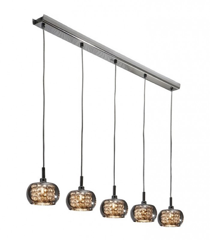 Lámpara techo lineal ARIAN 5 luces - Schuller