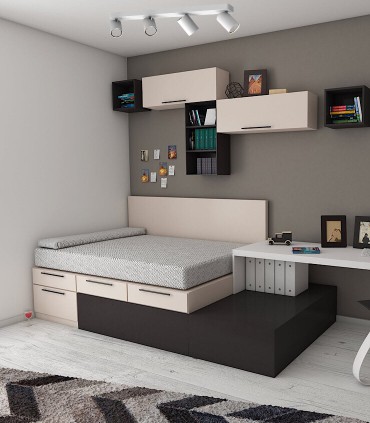 Regleta 4 focos SAL Blanco GU10 6280 Mantra